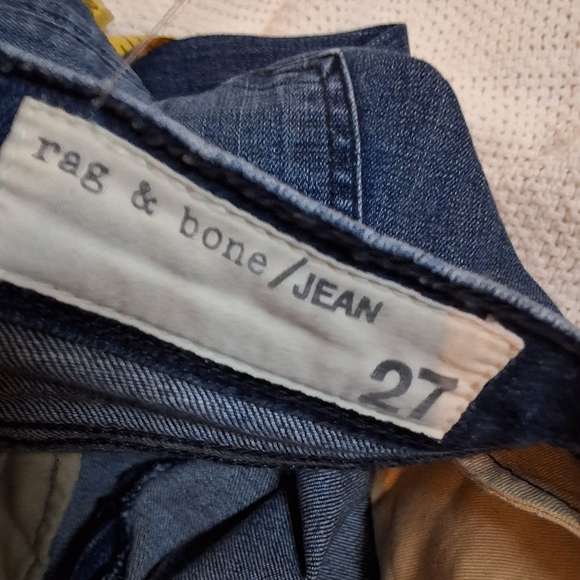 Rag & Bone Kensington moto skinny jeans 27 - Picture 7 of 12